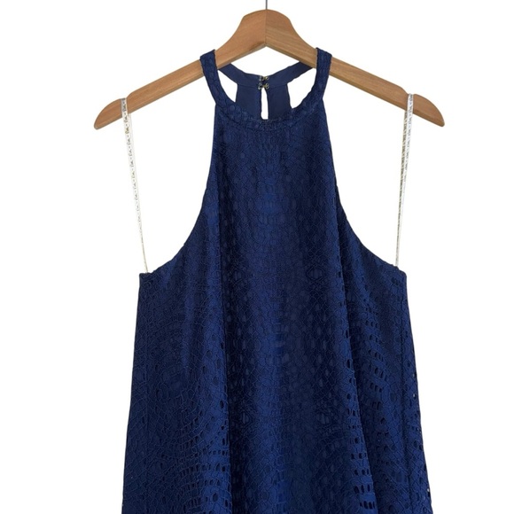 Lilly Pulitzer Quinn Dress Knotty Lace True Navy Women’s size S - Picture 5 of 9